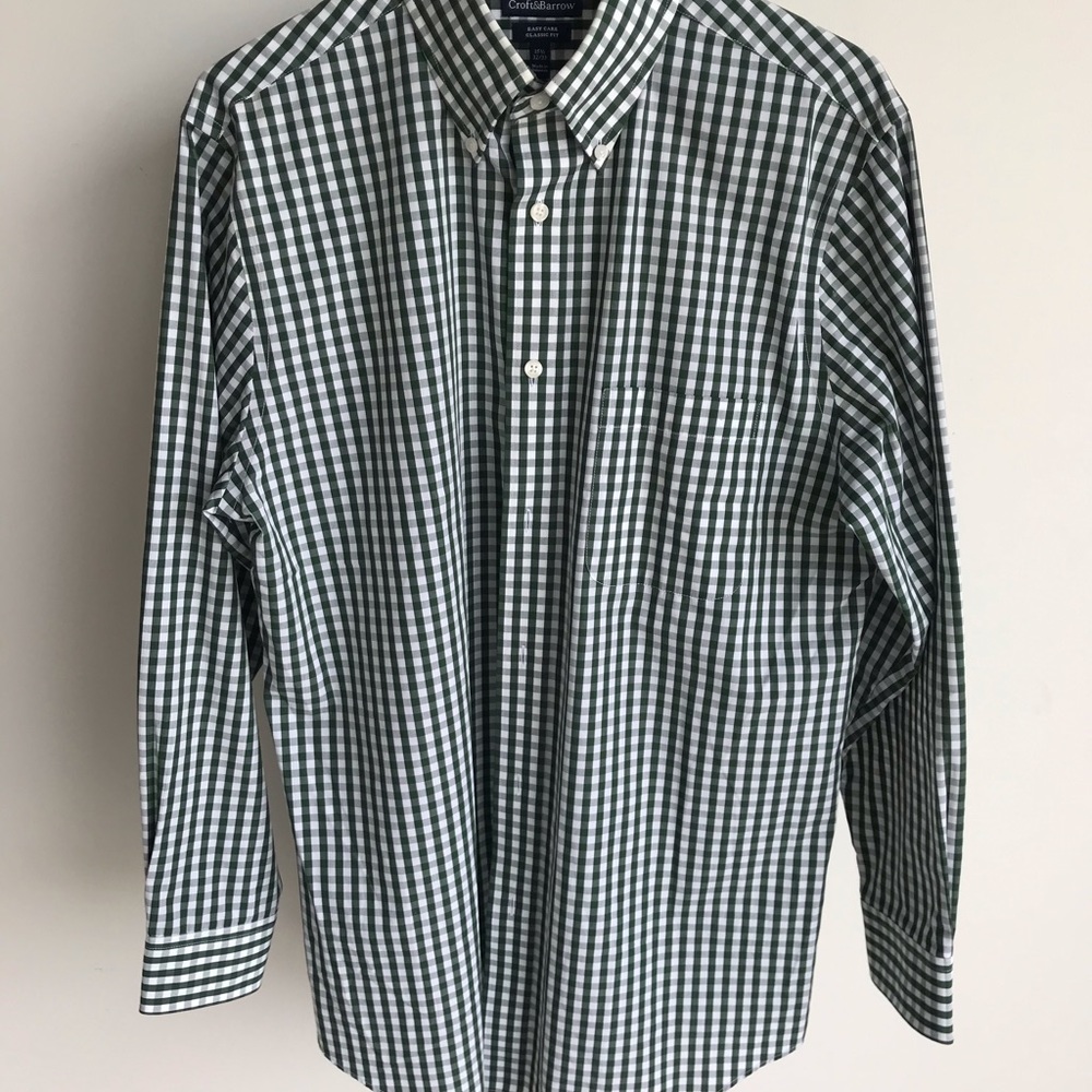 Nice green checked shirt